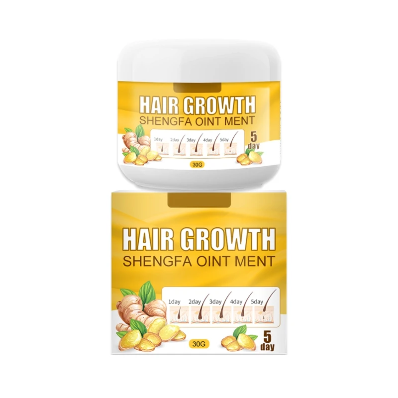 

30g Ginger Extract Hair Scalp Treatments Conditioner Dry Damaged Coarse Hair Repair Shine Nourishing Smoothing Health Care