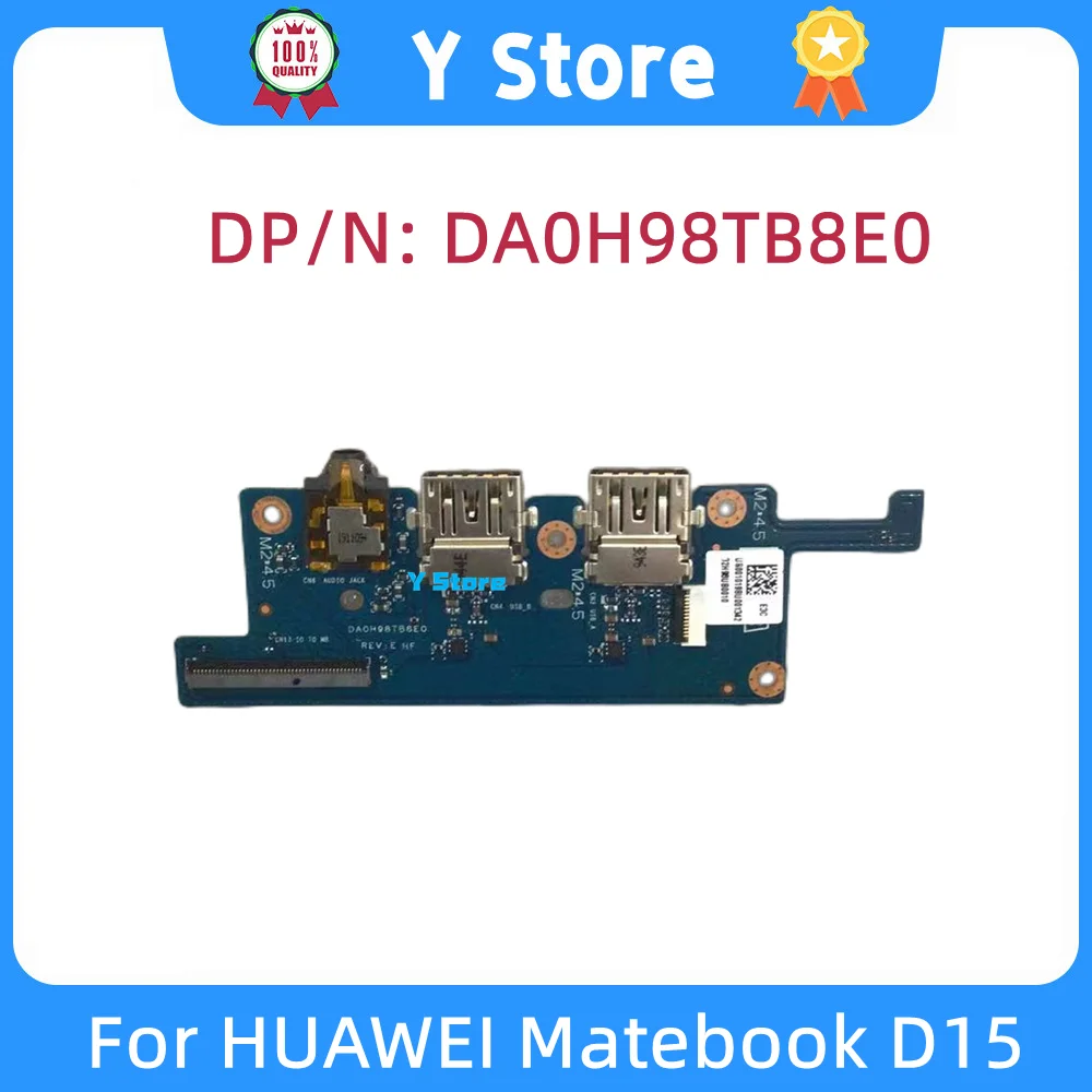Фото Y Store Оригинал для HUAWEI Matebook D15 BoB-WAE9P USB плата DA0H98TB8E0 Быстрая доставка №1