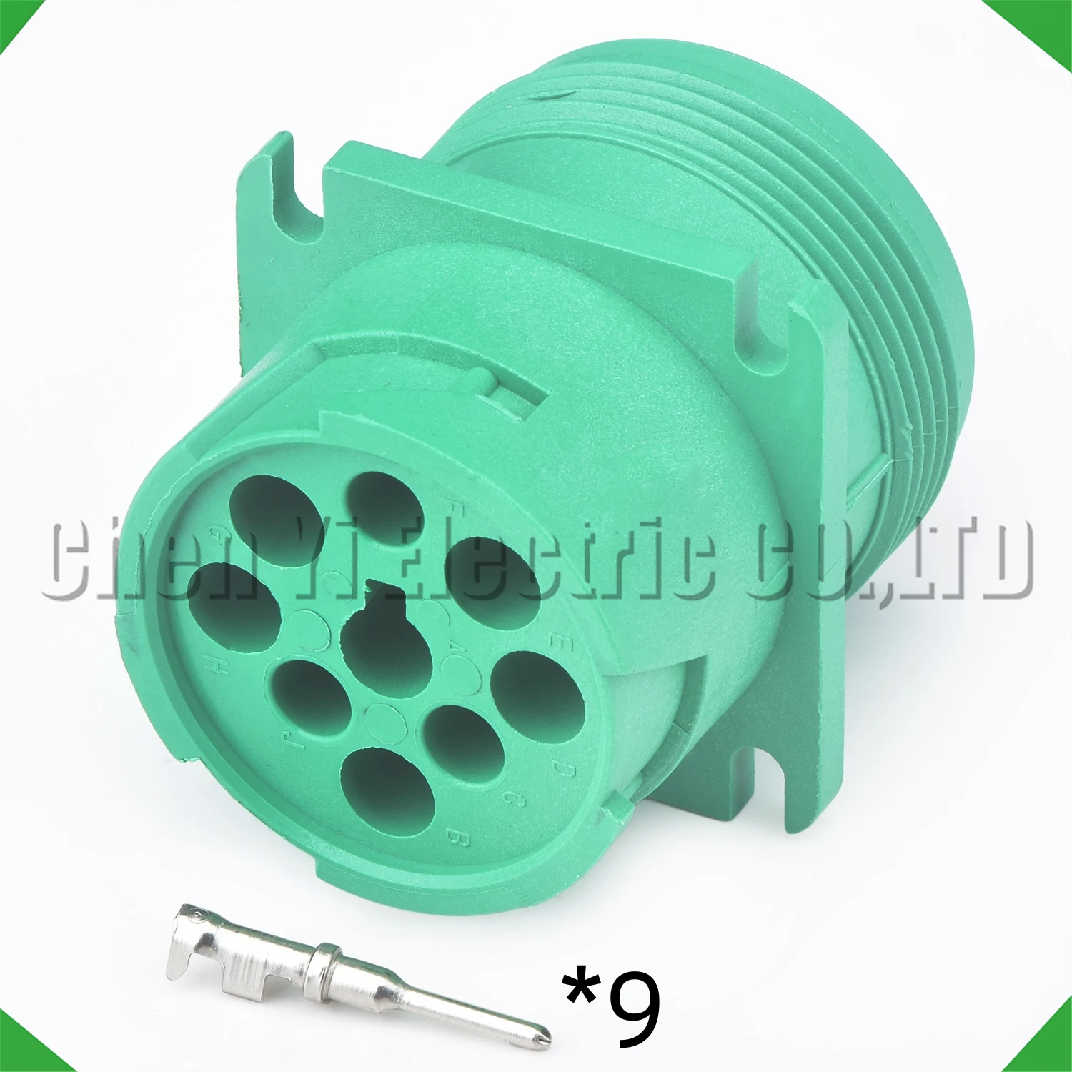 

9-контактные автоматические разъемы, диагностический инструмент, вилка жгута проводов для Deutsch HD16-9-1939S-P080 HD10-9-1939P-P080 HD10-9-1939P-BP03