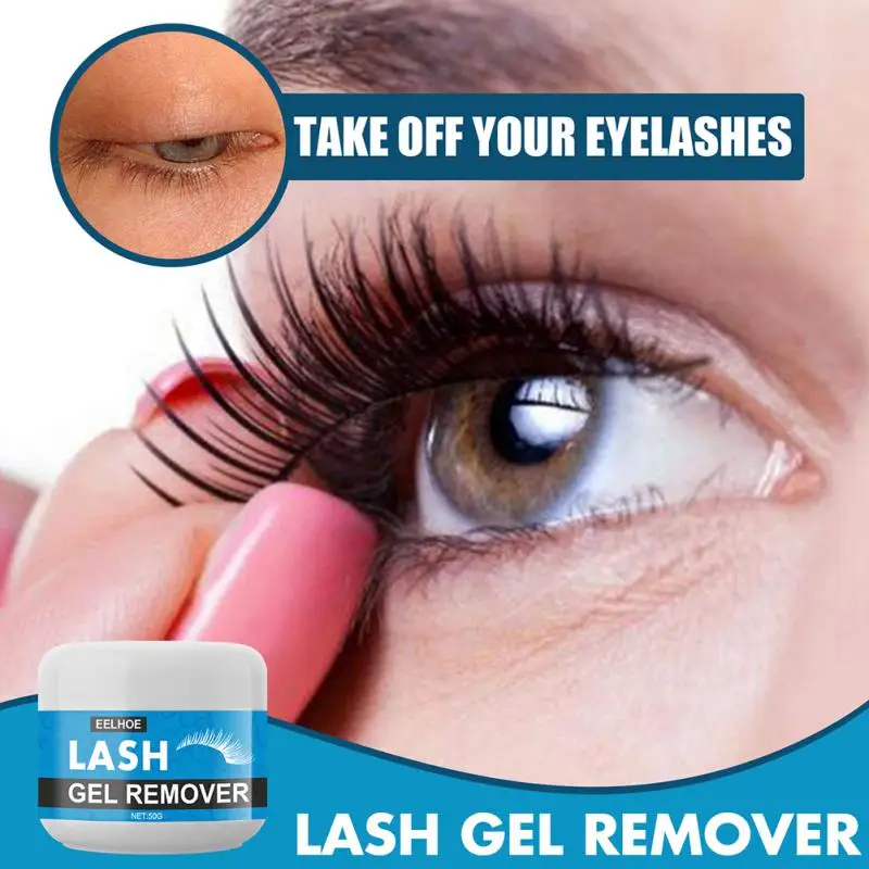 

10g/20g/30g/50g Eyelash Removal Supplies Quick To Dissolve Portable Comfortable To Apply Grafting Lash Gel Remover Glue TSLM1