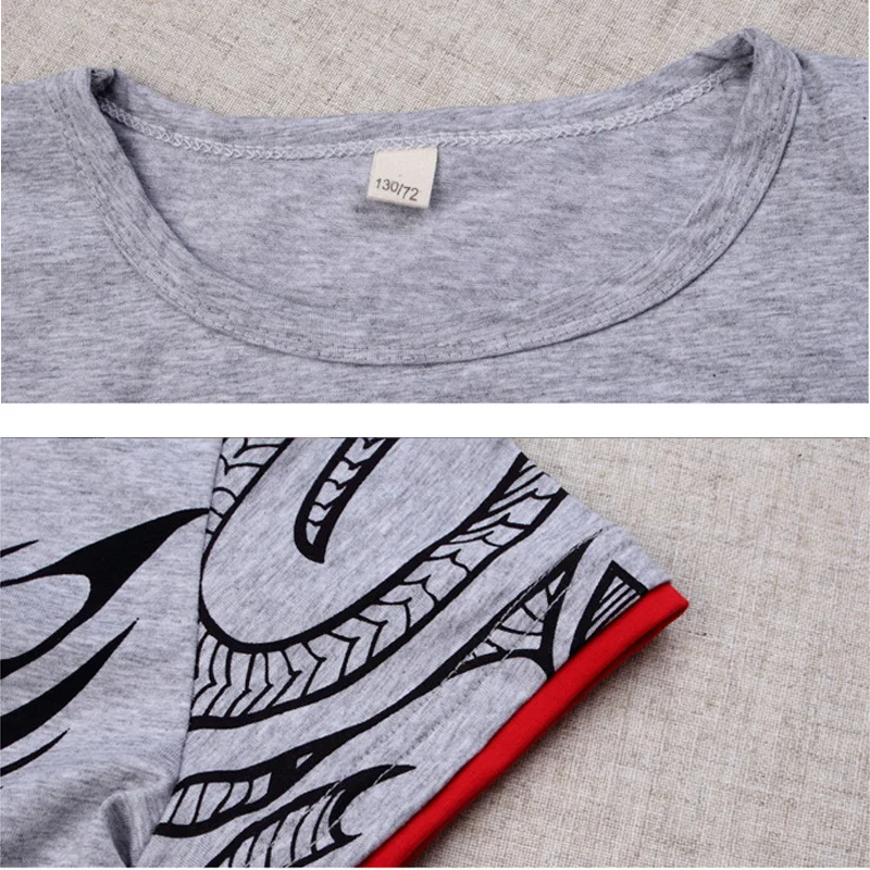 Футболка с коротким рукавом и шорты для мальчиков 5-12 лет |