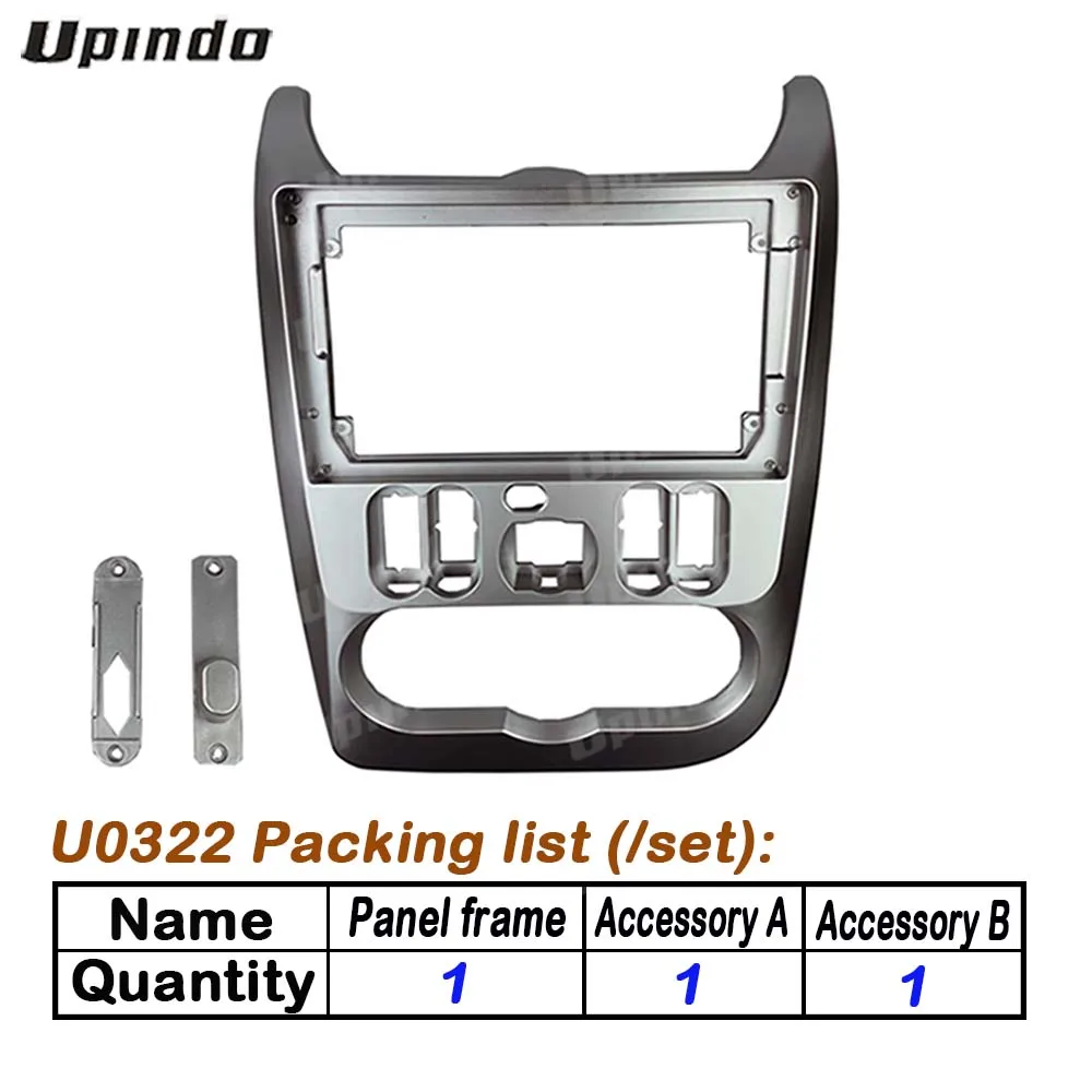 Автомобильный радиоприемник 9 дюймов с GPS Mp5 пластиковая рама для RENAULT Dacia Logan Duster