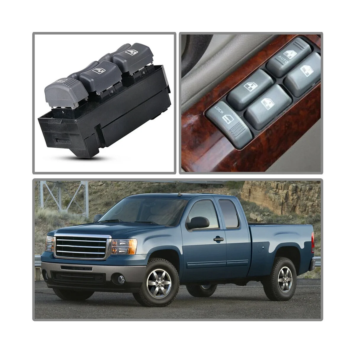 Автомобильный Электрический переключатель окна 15151360 19244658 для Chevrolet Blazer GMC Yukon Sonoma