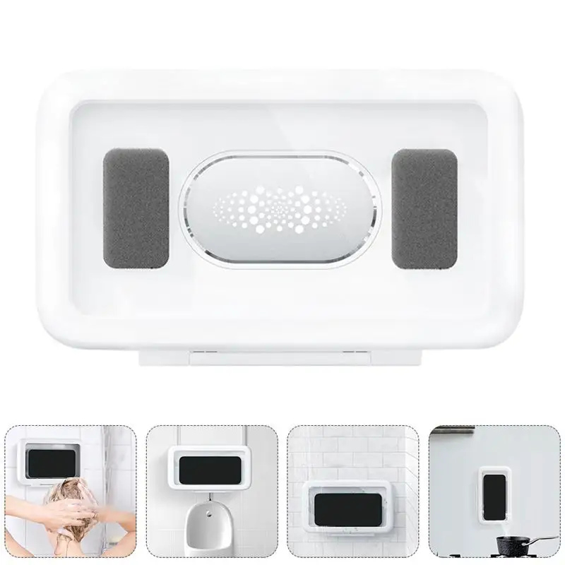 

Phone Rack Convenient Phone Waterproof Rack Bathroom Kitchen Use Waterproof Phone Holder