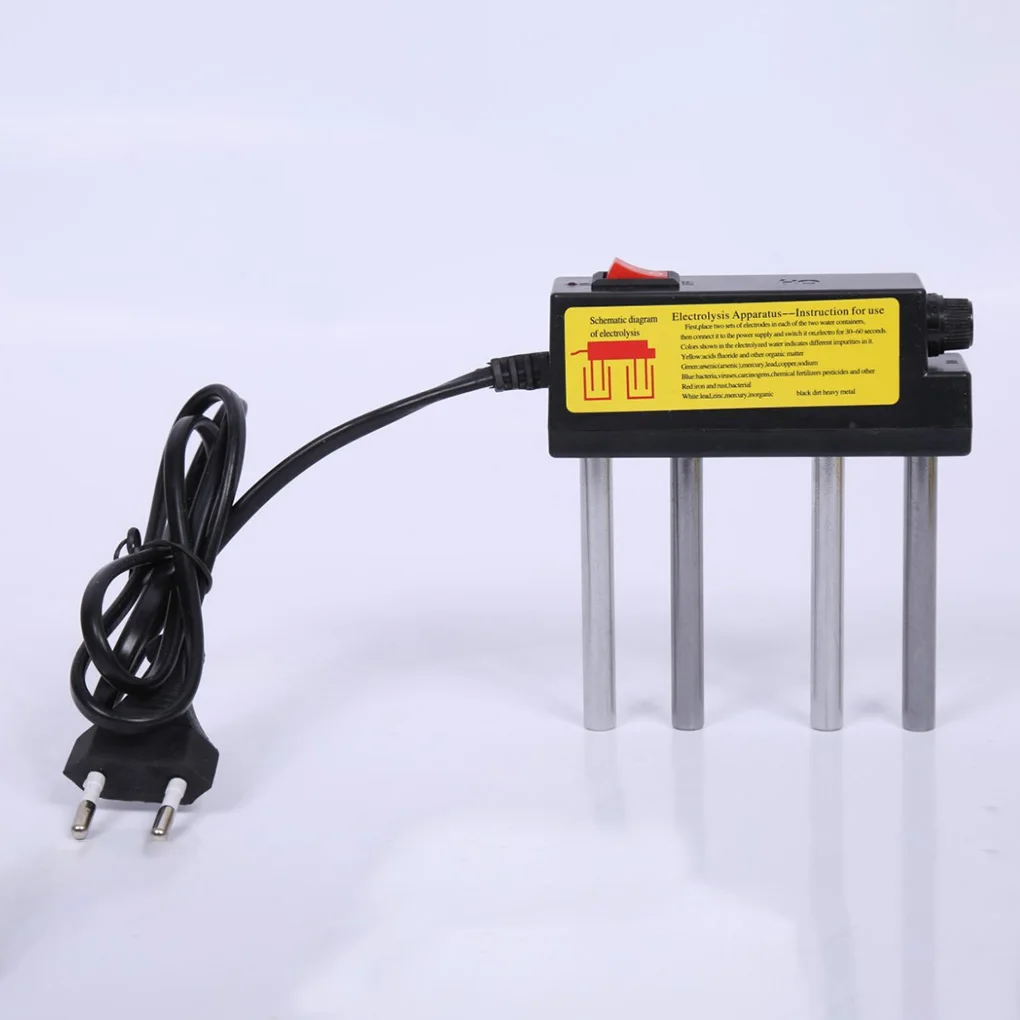 

Электролизер для питьевой воды, алюминиевый железный стержень, ручной, Быстрый тестер для дома, лаборатории, аквариума, инструмент для тест...