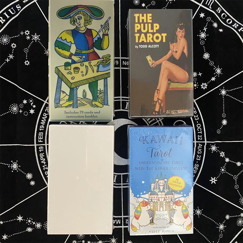 

Игра Tempest Tarot Cards большого размера 12x7 см 78 карт с ручным руководством для начинающих Настольные игры для семейных вечеринок