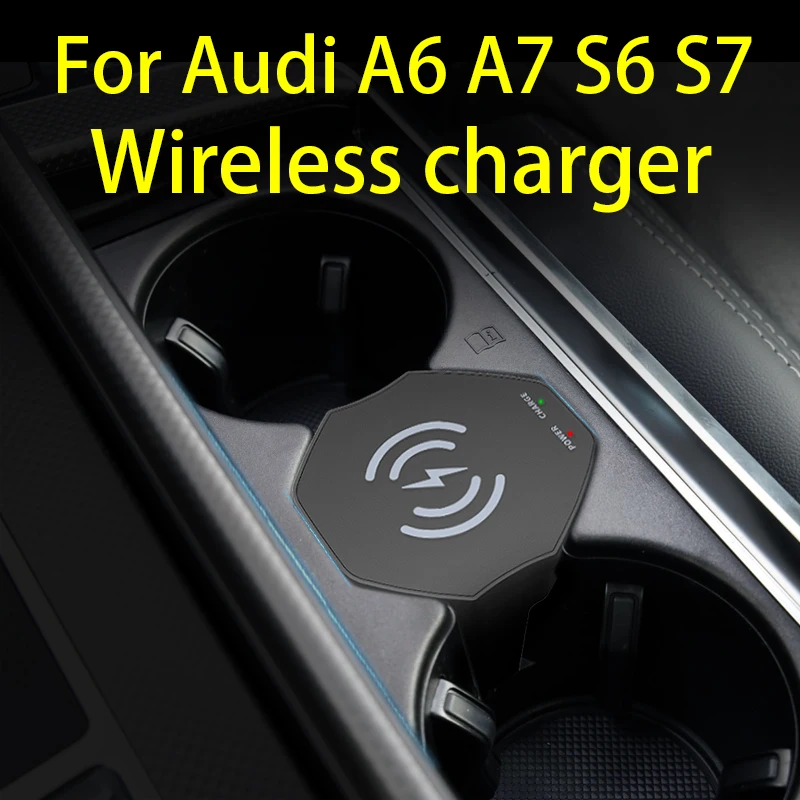 Car Charger 15w Car Mobile Phone Qi Fast Charging