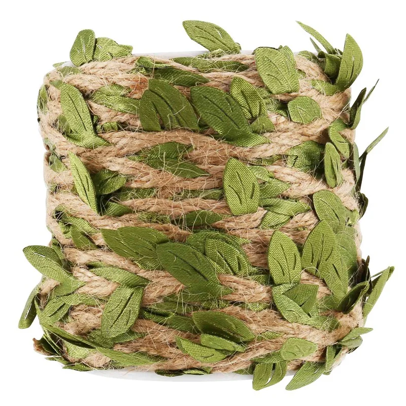 Гирлянда из искусственных листьев - 20 м Деревенская листва Лиана Сад