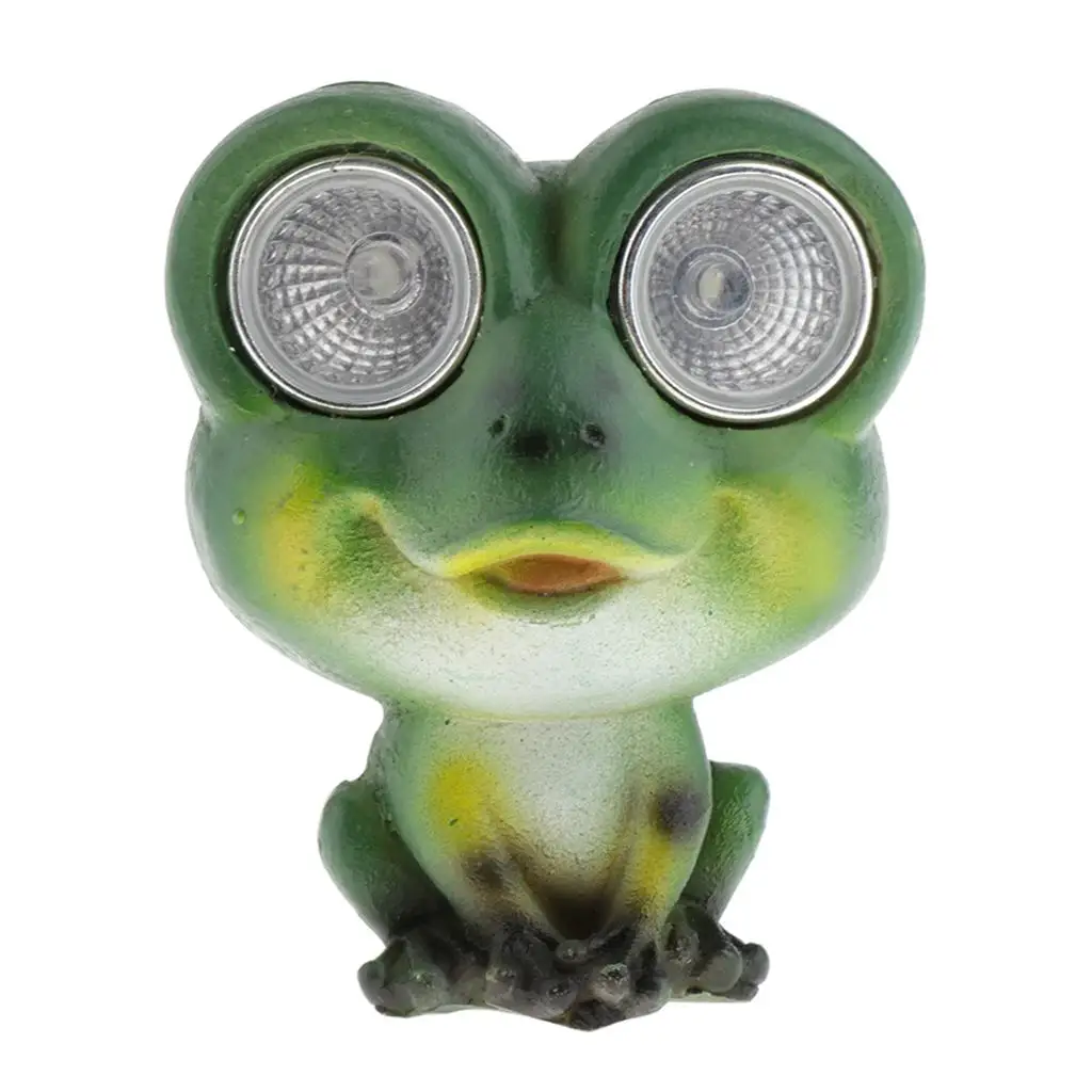 

Solar Powered Outdoor Garden Lamp LED Frog Shaped Lights Way