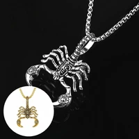 unisex neck chain portable alloy easy match delicate scorpion shape neck chain necklace for friends