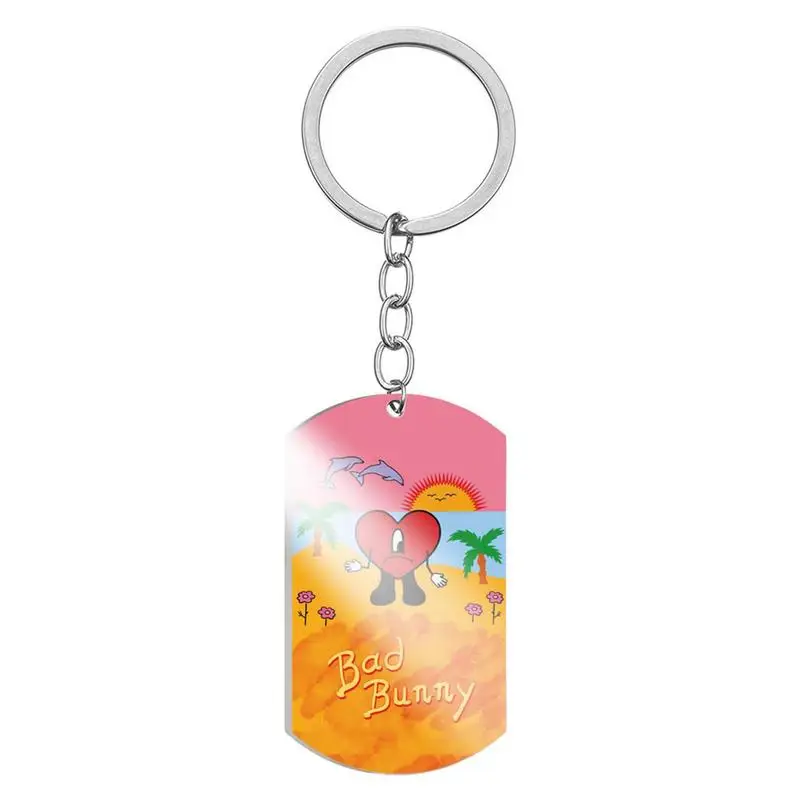 

Креативный брелок для ключей от известного певица, брелок для фанатов, подарок, брелок в виде кролика, сумка, кошелек, подвеска, ювелирные ак...