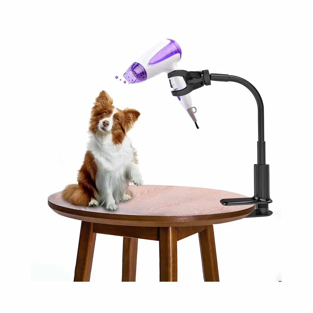 

Multifunctional Dog Hair Dryer Bracket Pet Grooming Table Fixed Frame Pet Hair Dryer Bracket