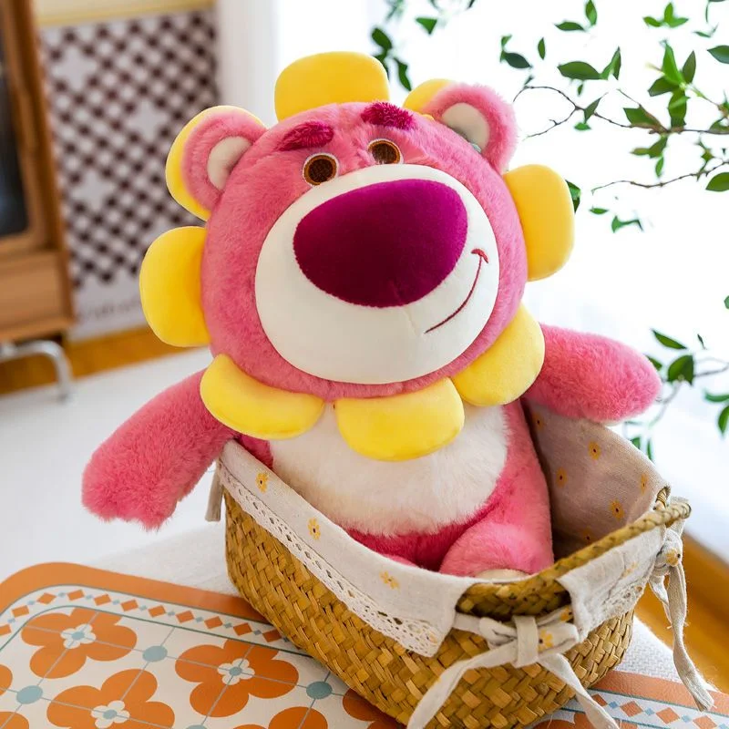 

Disney Kawaii Cute Sunflower Strawberry Bear Plush Toy Doll Super Cute Winnie the Pooh Boys and Girls Holiday Gift Wholesale