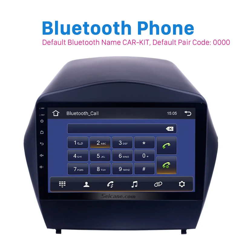 Автомагнитола для Hyundai Tucson 2 IX35 2009-2015 мультимедийный видеоплеер навигация GPS Carplay