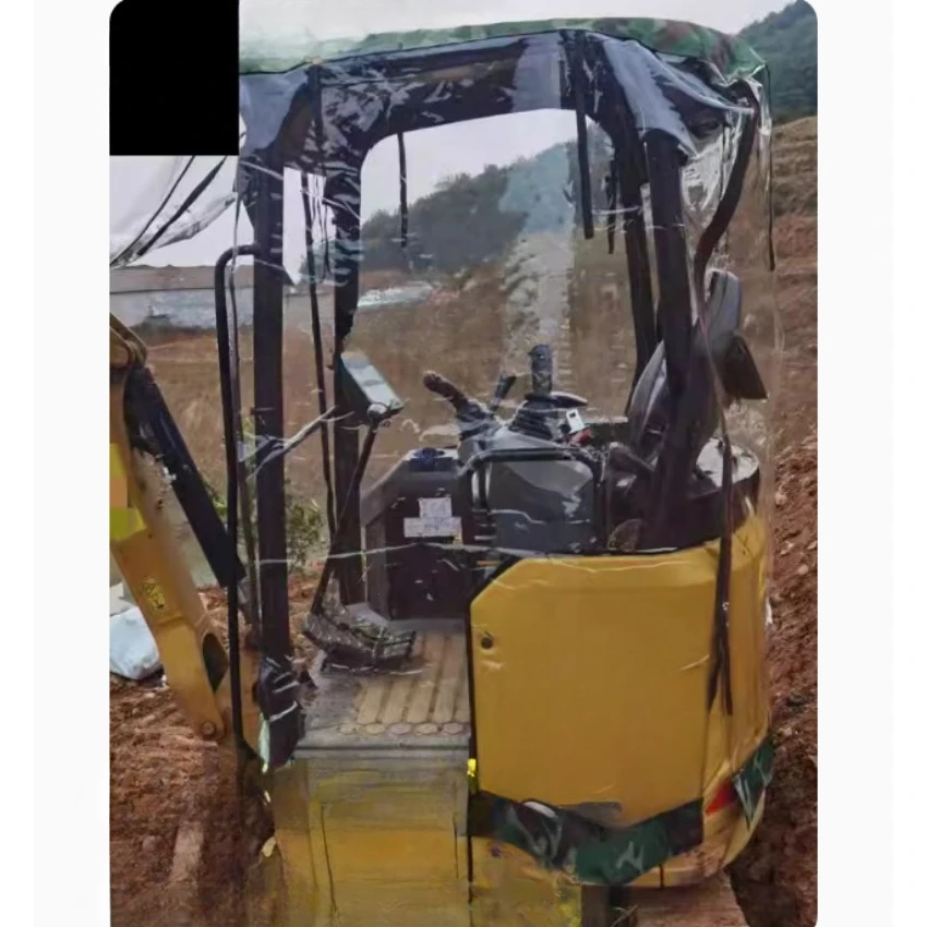 Чехол для мини-экскаватора теплый тент утолщенный ПВХ ветрозащитный фитинг