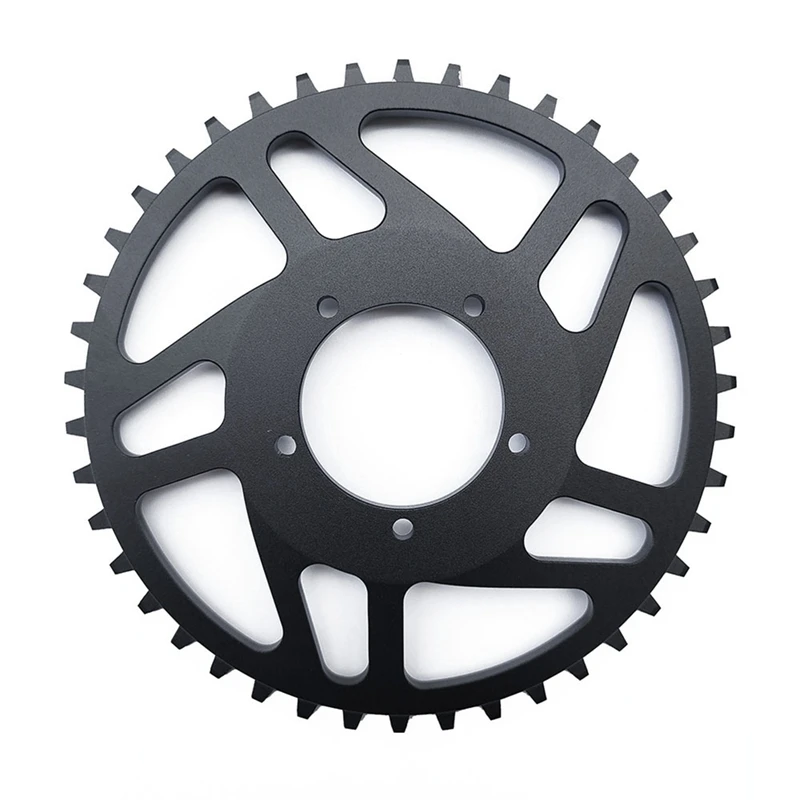 

New Design 42T Crankset CNC 6061 T6 Aluminium Alloy Chainring For Banfang BBS01 BBS02 Mid Drive Motor Kit