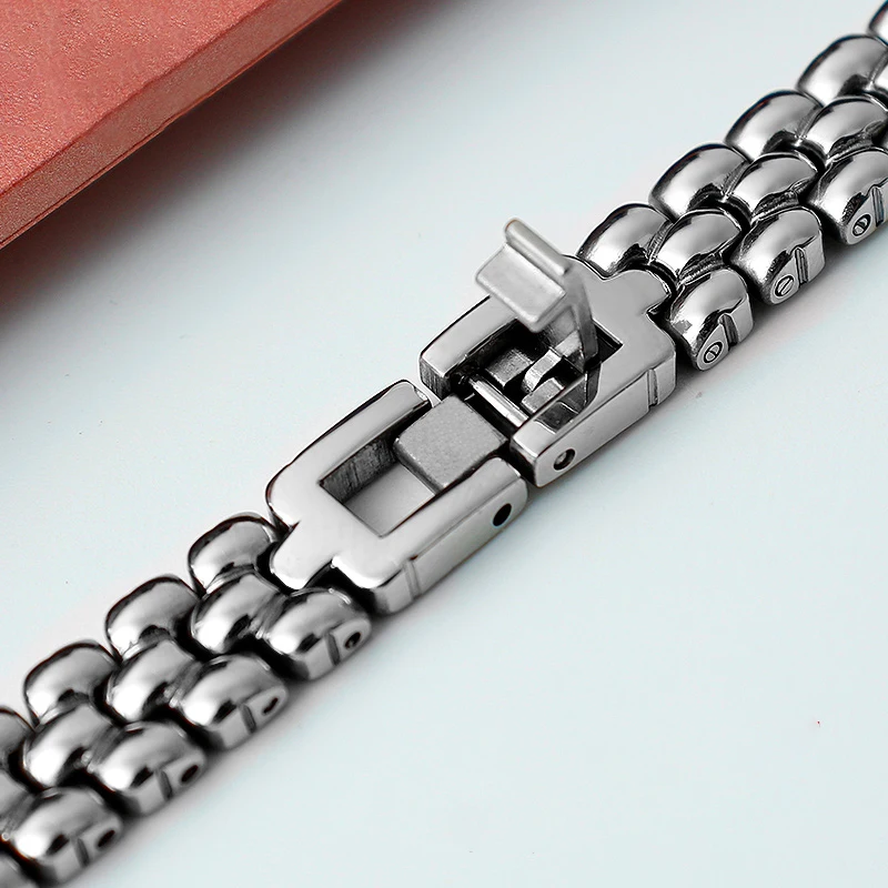 Маленький стальной ремешок для часов Swarovski Женская звезда водяная дрель CK Tissot