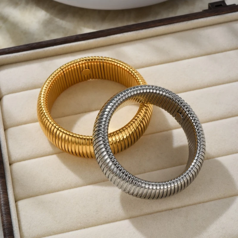 Современные ювелирные изделия роскошные темпераментные металлические браслеты