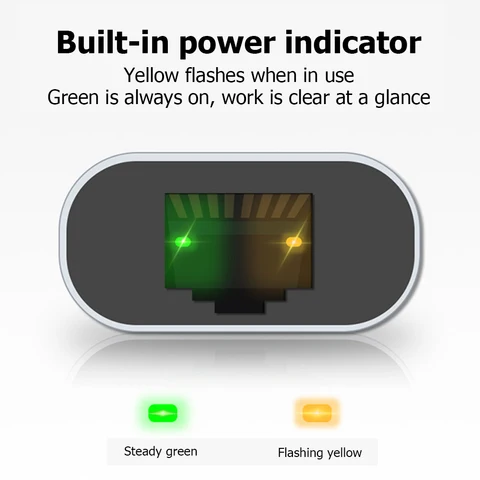 APWIKOGER Адаптер USB Type-C к Ethernet