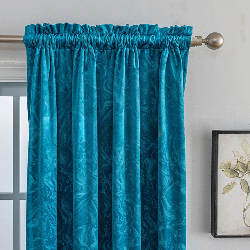 Корейские мягкие бархатные шторы для гостиной спальни столовой рельефные