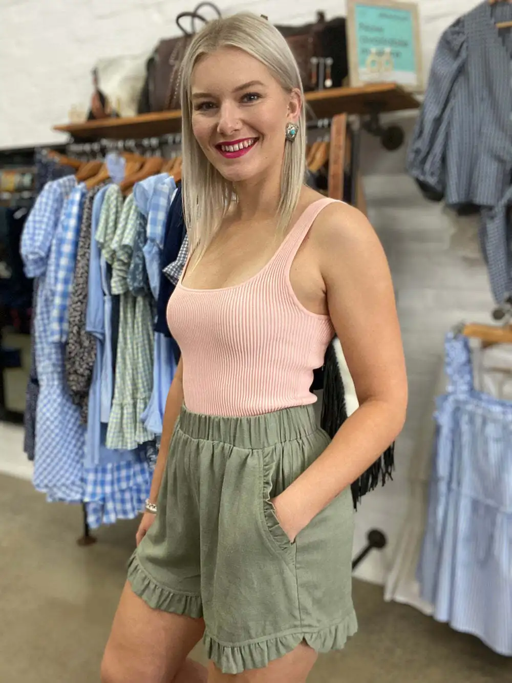 2023 Women Flower Border Shorts Cotton Cozy Casual Summer Beach Wide Leg Pants High Waist Fashion Sports Simple Y2K Clothes