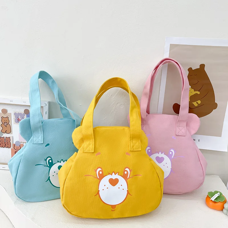 

Kawaii Messenger Bag Anime Rainbow Large Capacity Shoulder Bag Cute Bear Shoulder Bag Christmas Birthday Gift for Children