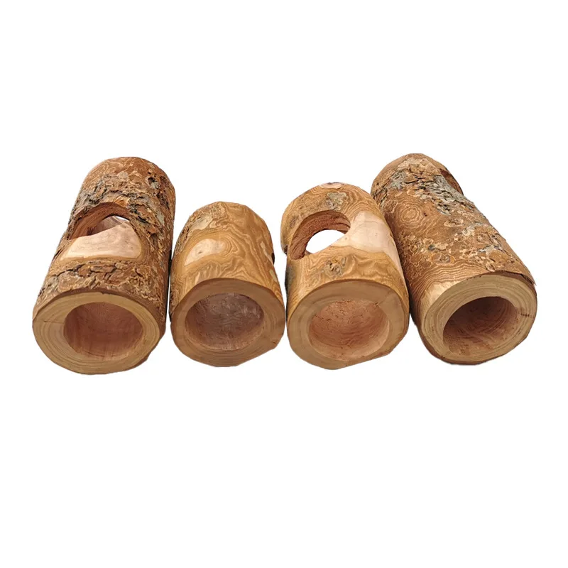 

Wooden Pet Toy Animal Tunnel Guinea Pig Small Pet Exercise Tube Cage Hamster Accessories Chew Toy For Rabbit Ferret Hamster