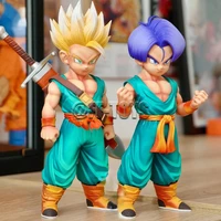 18cm anime dragon ball z kid trunks figure super saiyan gotenks pvc action figures collection model toys for children gifts