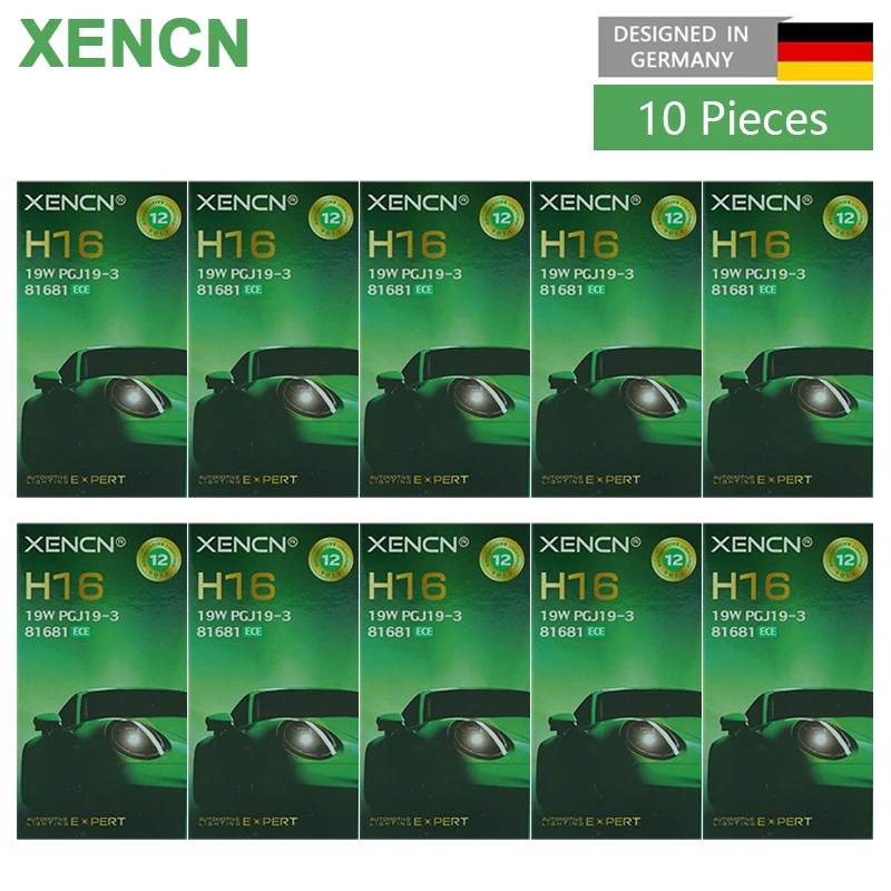 10 шт. XENCN H16 12 в 19 Вт PGJ19-3 оригинальные фары автомобильные галогенные лампы 3200K Автомобильные противотуманные лампы OEM качество оптовая продажа