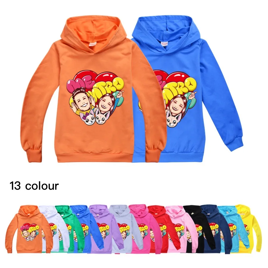 

Children's Clothes Kids Hoodies Me Contro Te Fashion Toddler Sweatshirt Cotton Baby Boy Outfit Roupas Pullover for Girls Teens