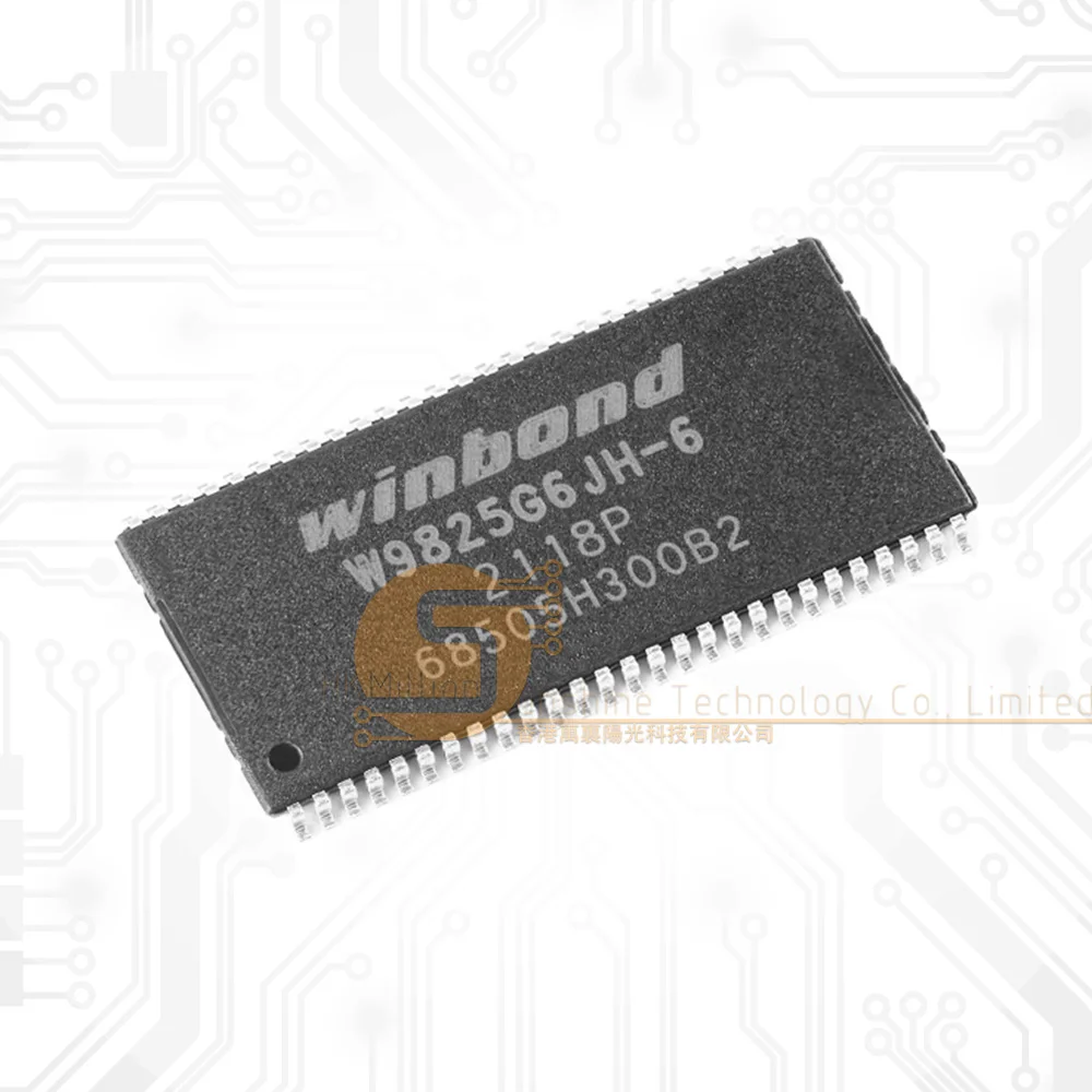 5 шт./партия W9825G6JH-6 W9825G6KH-6 W9825G6EH-6 IC DRAM 256MBIT PAR 54TSOP