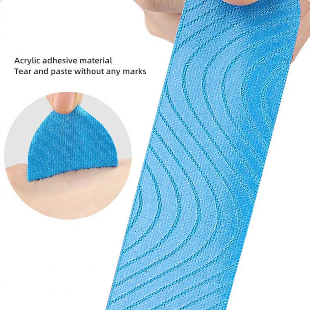 Кинезиологическая лента предварительно вырезанная повязка для поддержки колена