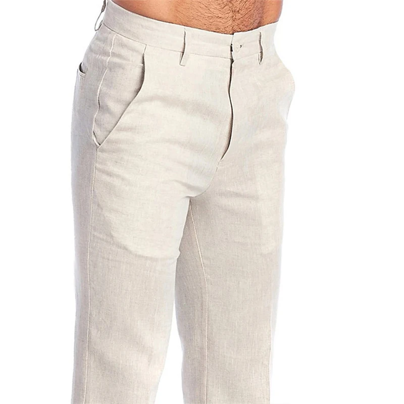 Рисунок 6 - Мужские льняные прямые однотонные