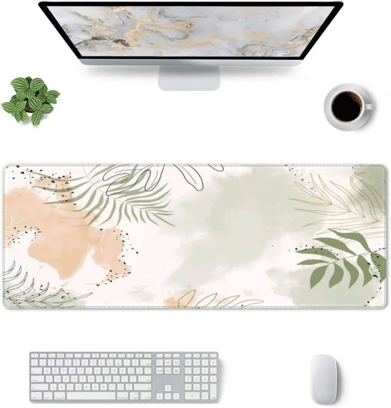 Cute Kawaii Mouse Pad Large Desk PadOffice Accessories Decor Computer Laptop Gaming Pads for School Home