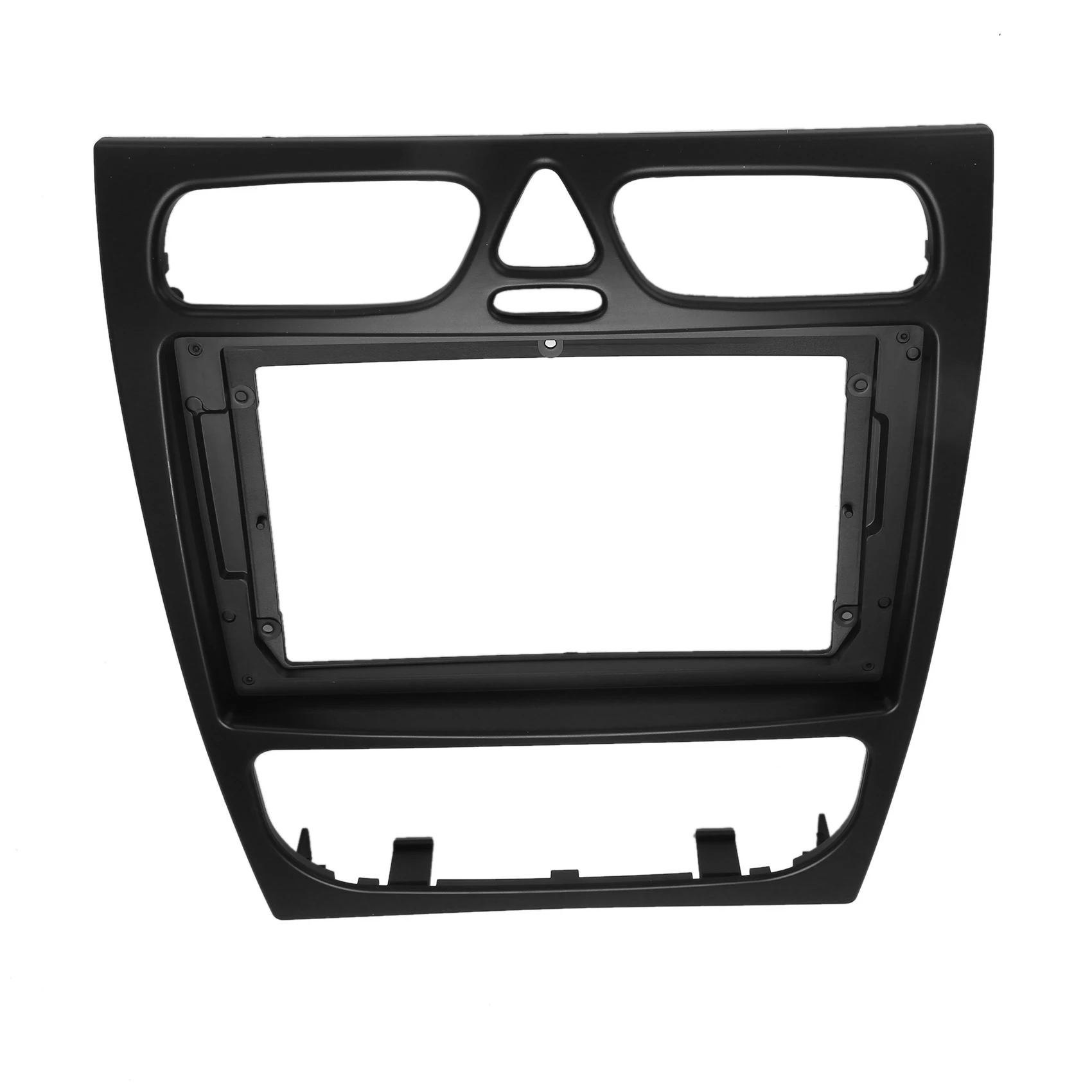 

Car Radio Fascia for C CLASS W203 02-04 DVD Stereo Frame Plate Adapter Mounting Dash Installation Bezel Trim Kit
