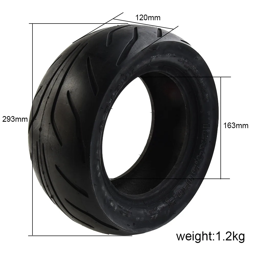 

1pc 12x4.50-6.5 Tires Vacuum Tubeless 12 Inche For Electric Scooter Tires Parts Rubber Cycling Bicycle Tires Tubes Wheels