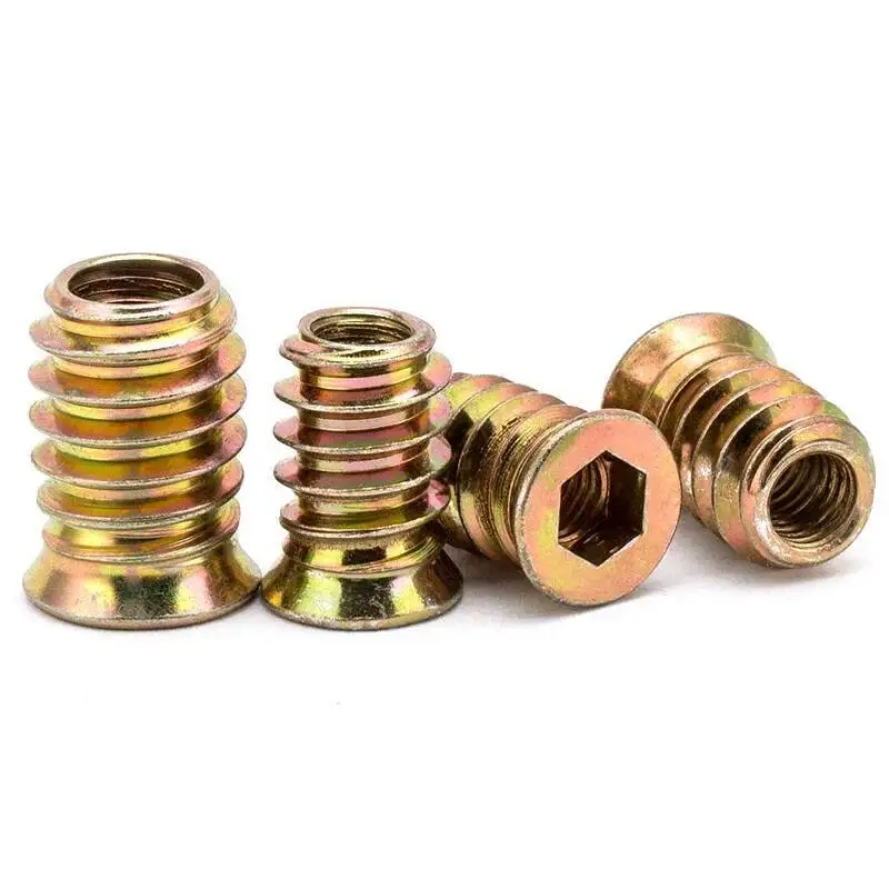 

Гайки Цзянькуй Flat Head Insert Nut из углеродистой стали M6 M8 M10