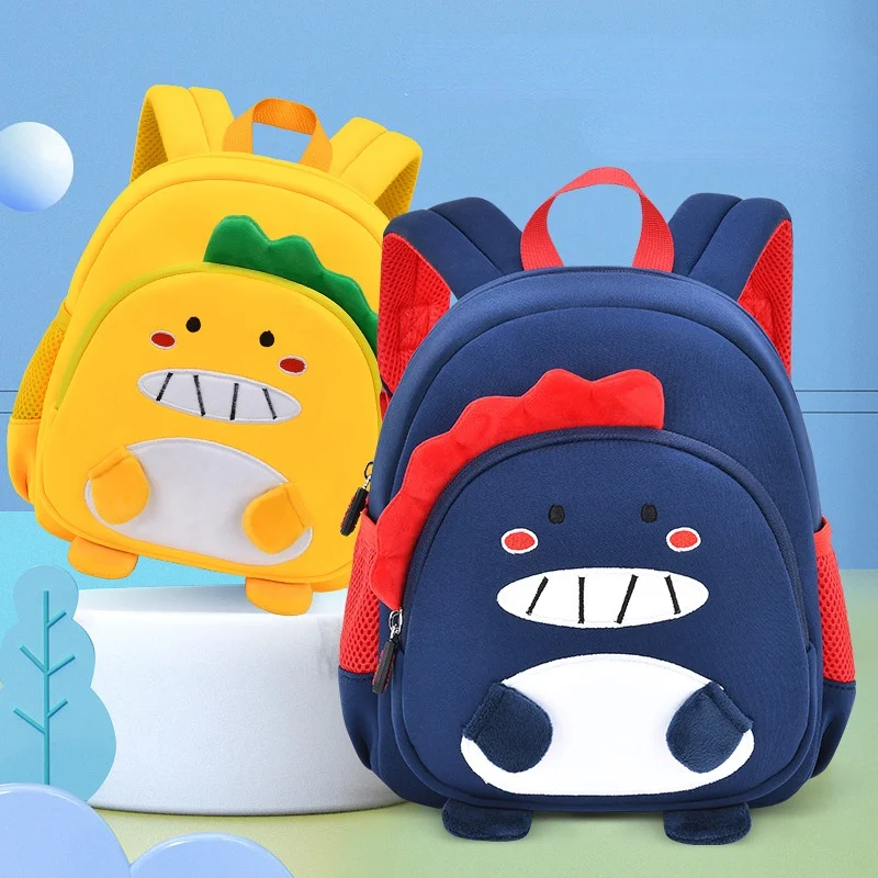 Kindergarten Cute Dinosaur Small Backpacks for Little Girls Boys New Anti Lost Cartoon Children Lovely Schoolbags Drop Shipping