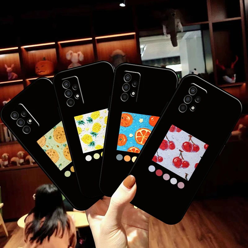

Watercolour Fruit Phone Case For Samsung Galaxy S21 S21 FE S21 Plus S21 Ultra S20 S20 FE S20 Lite S20 Ulitra Funda Soft Back