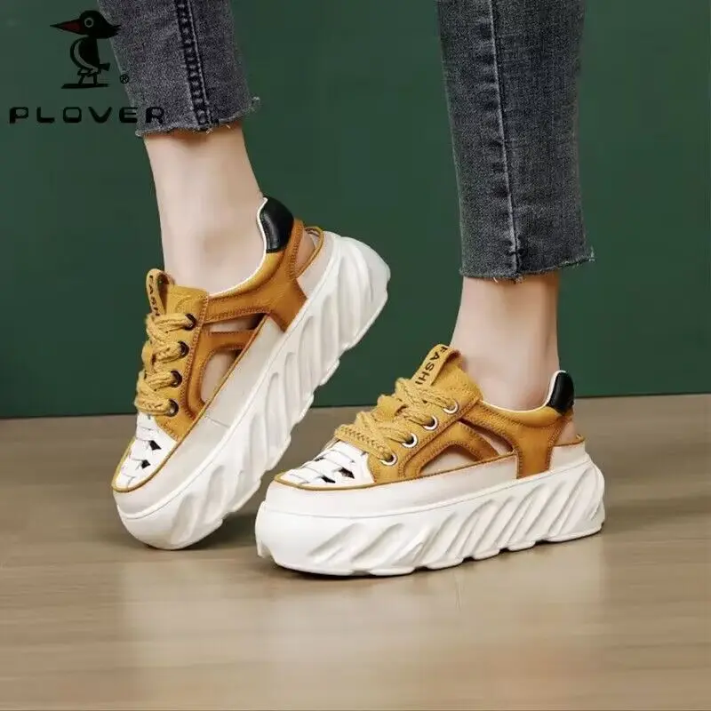 

2023 Ladies Sneakers Thick Sole Casual Breathable Sports Design Vulcanized Shoes Fashion Outdoor Comfort Shoes Women