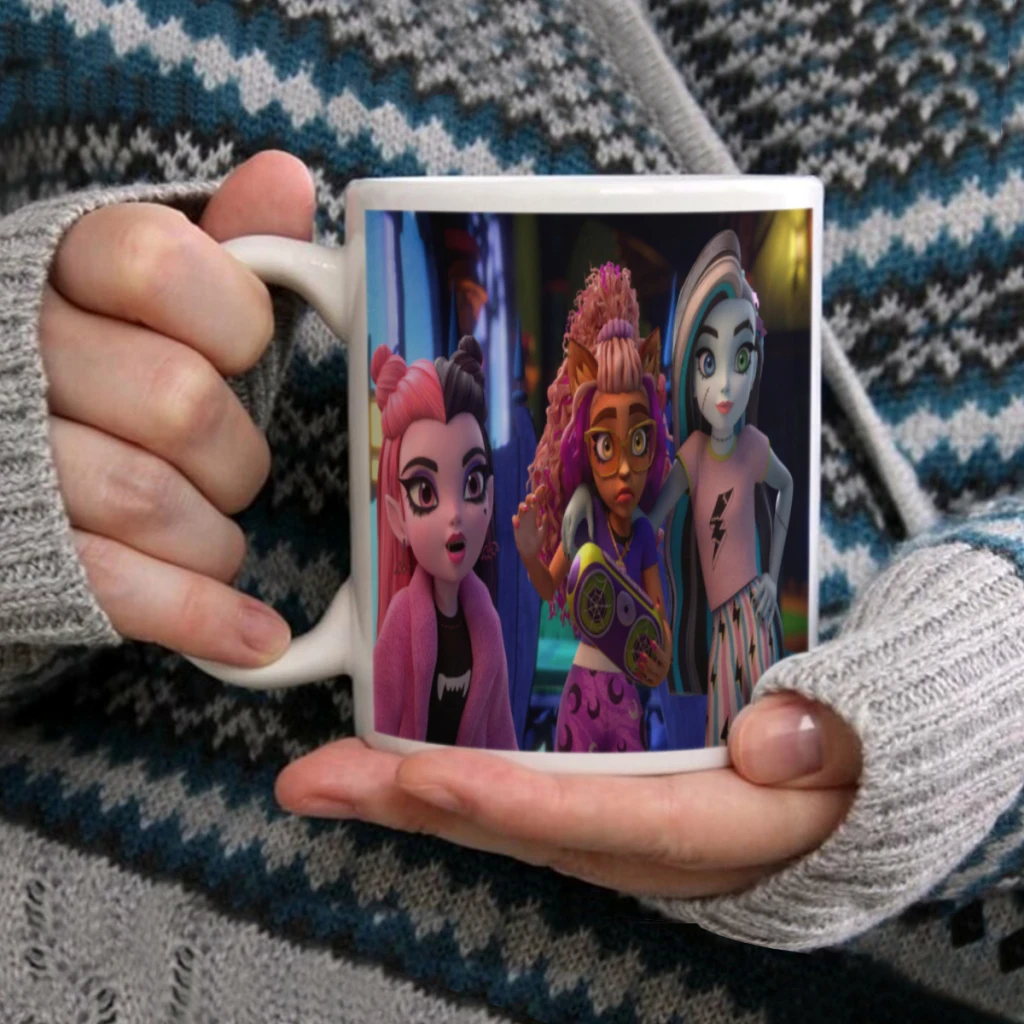 M-Monsters-H-High аниме кружка для послеобеденного чая 11 унций многофункциональная