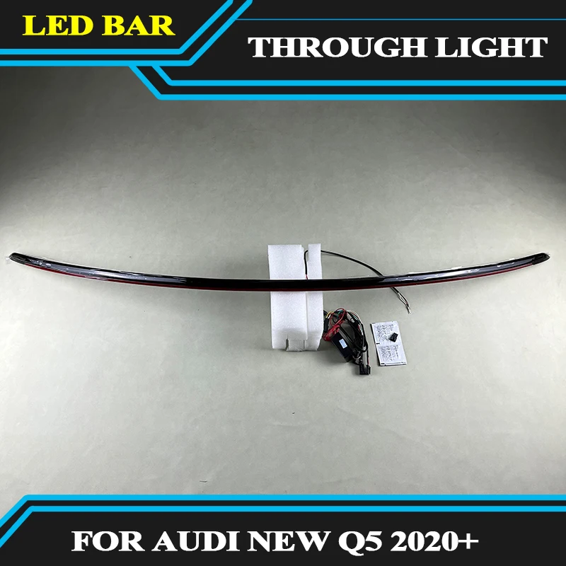

LED decorate Taillight through Trunk Streamer Suitable for Audi Q5 2020+ Taillight LED Lamps Throughout Truck Tail Light