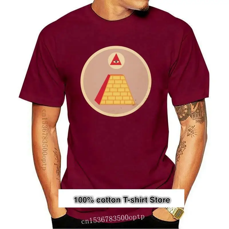 Camiseta con estampado de la Agenda oculta, camiseta de moda de temason Illuminati Horus Eye macomy 2021206, Envío Gratis