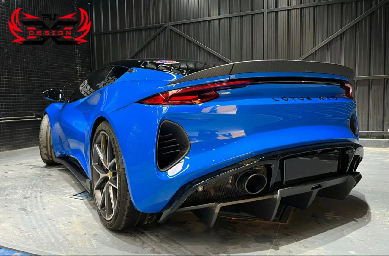 Сухой спойлер OD Style для заднего багажника из углеродного волокна хвост губа крыло