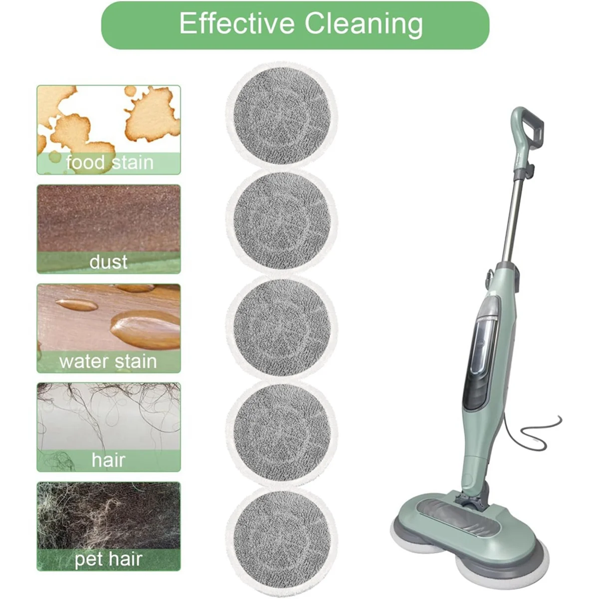 10 шт. подушечки для паровой швабры серий S7001 S7000AMZ S7000 S7001TGT S7201 S7005 S7020 сменные