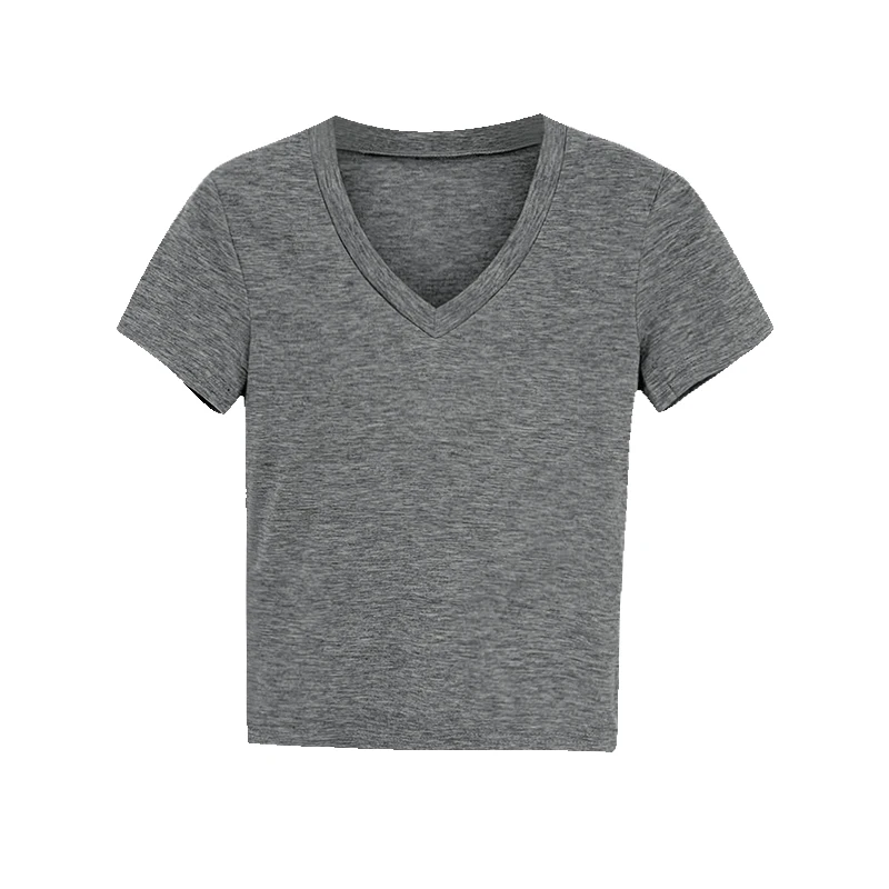 Женская модная футболка Sheathy новинка 2024 летняя сексуальная облегающая с