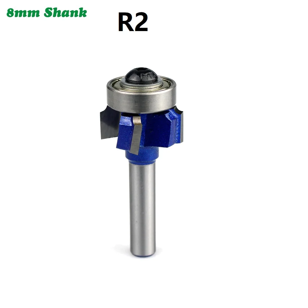 

Corner Router Bit 45# Steel 600 Grit 8MM CNC Corner Round Solid Hardened Steel