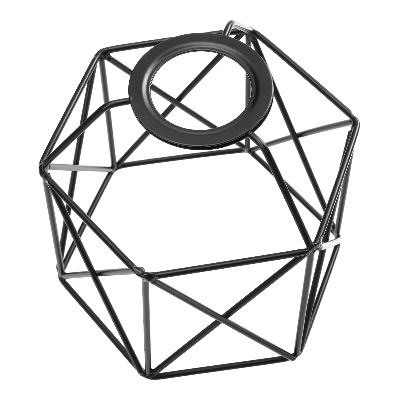 

Lamp Shade Metal Cage Guard Wire Light Pendant Industrial Bulb Retro Holder Fixture Lights Lampshade Cover Vintage