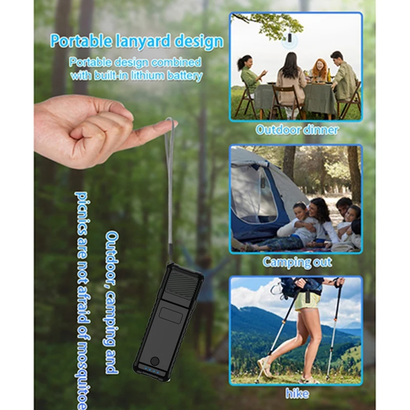 1 шт. портативный фумигатор для комаров с функцией подогрева