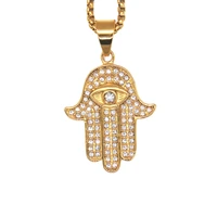 fatima palm necklace menorah womenmen david star pendant classic casual jewelry happy hanukkah judaica gift religious